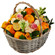 orange fruit basket. Greece